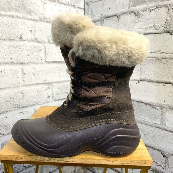 Columbia Sierra Summette Brown Snow Winter Boots - Picture 1 of 10